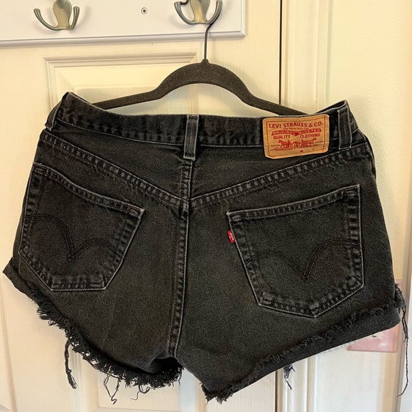 Black Levi’s Shorts - Picture 2 of 2